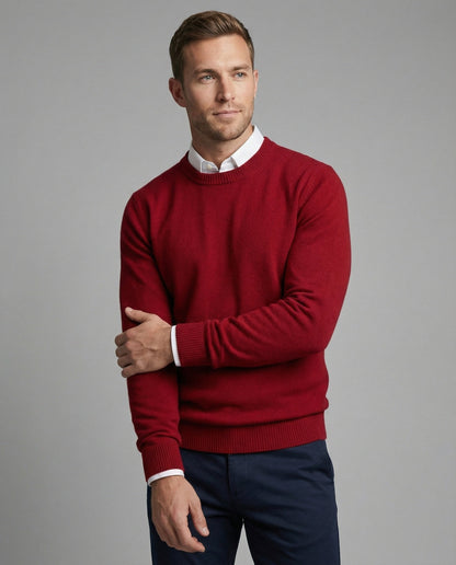 Herren Pullover Cashmere Weich