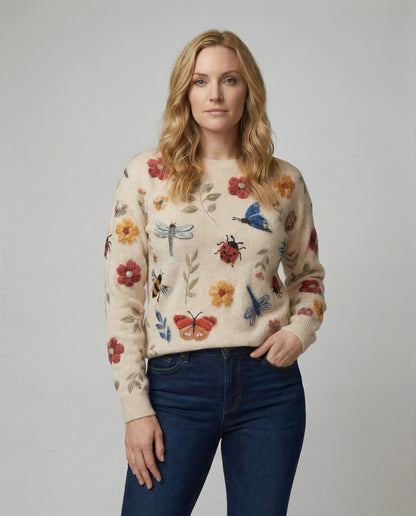 Damen Pullover Großstadt Chic - Norvielle