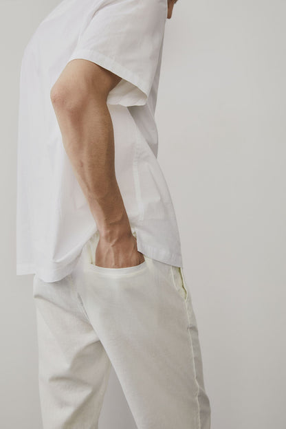 Herren Slim-Fit-Hose mit Kordelzug Bequem
