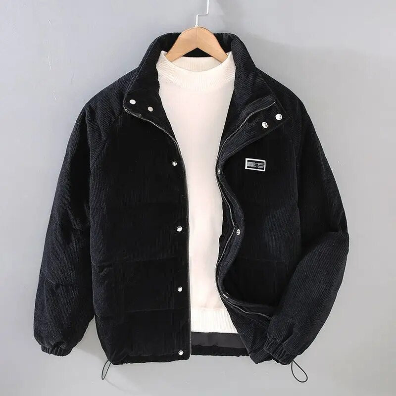 Herren Cordjacke Warme Winterjacke Outdoor - Norvielle