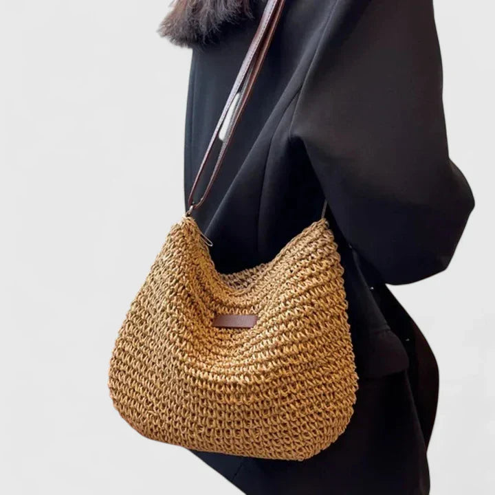 Damen Leder Schultertasche Elegantes Design
