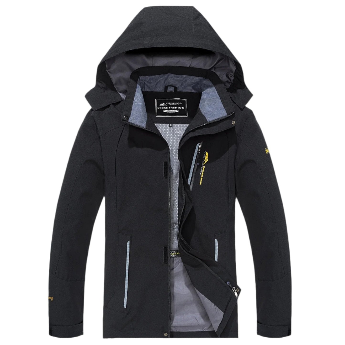 Herren Wanderjacke Wasserdicht Winddicht Outdoor Winterjacke