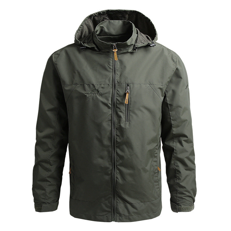 Männer Softshell Regenjacke Wasserdicht - Norvielle
