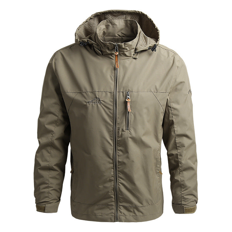 Männer Softshell Regenjacke Wasserdicht