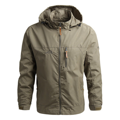 Männer Softshell Regenjacke Wasserdicht