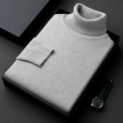 Herren Rollkragenpullover Wärmer