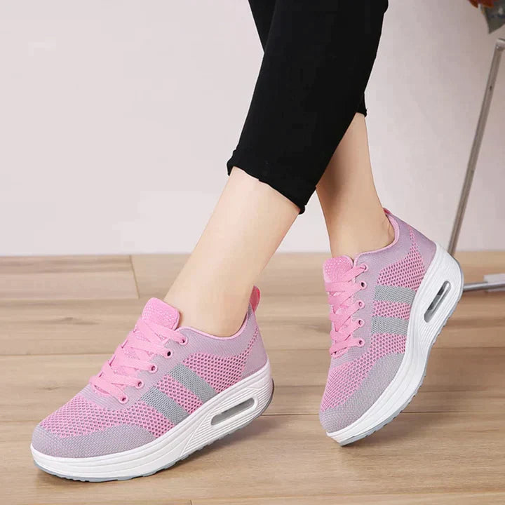 Damen Orthopädische Schuhe Atmungsaktives Material Bequem - Norvielle