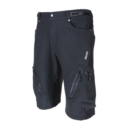 Herren Radhose Atmungsaktive Cycling Shorts Schwarz - Norvielle