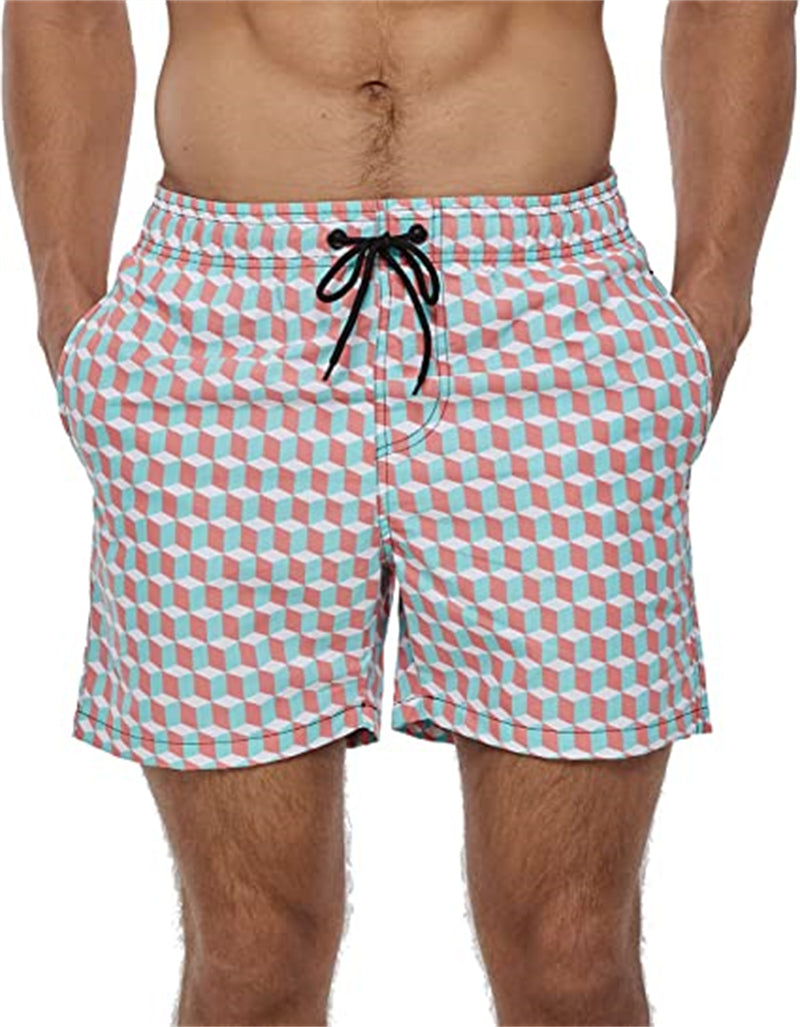Herren Badehose Slim Fit Bequem Modern