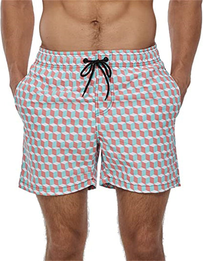 Herren Badehose Slim Fit Bequem Modern