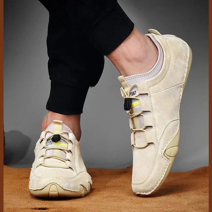 Herrenschuhe Leder Heidi-Stil - Norvielle