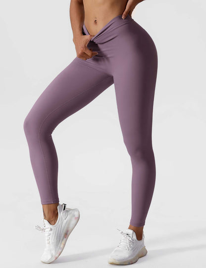 Damen Leggings Nahtlos Stretch Scrunch