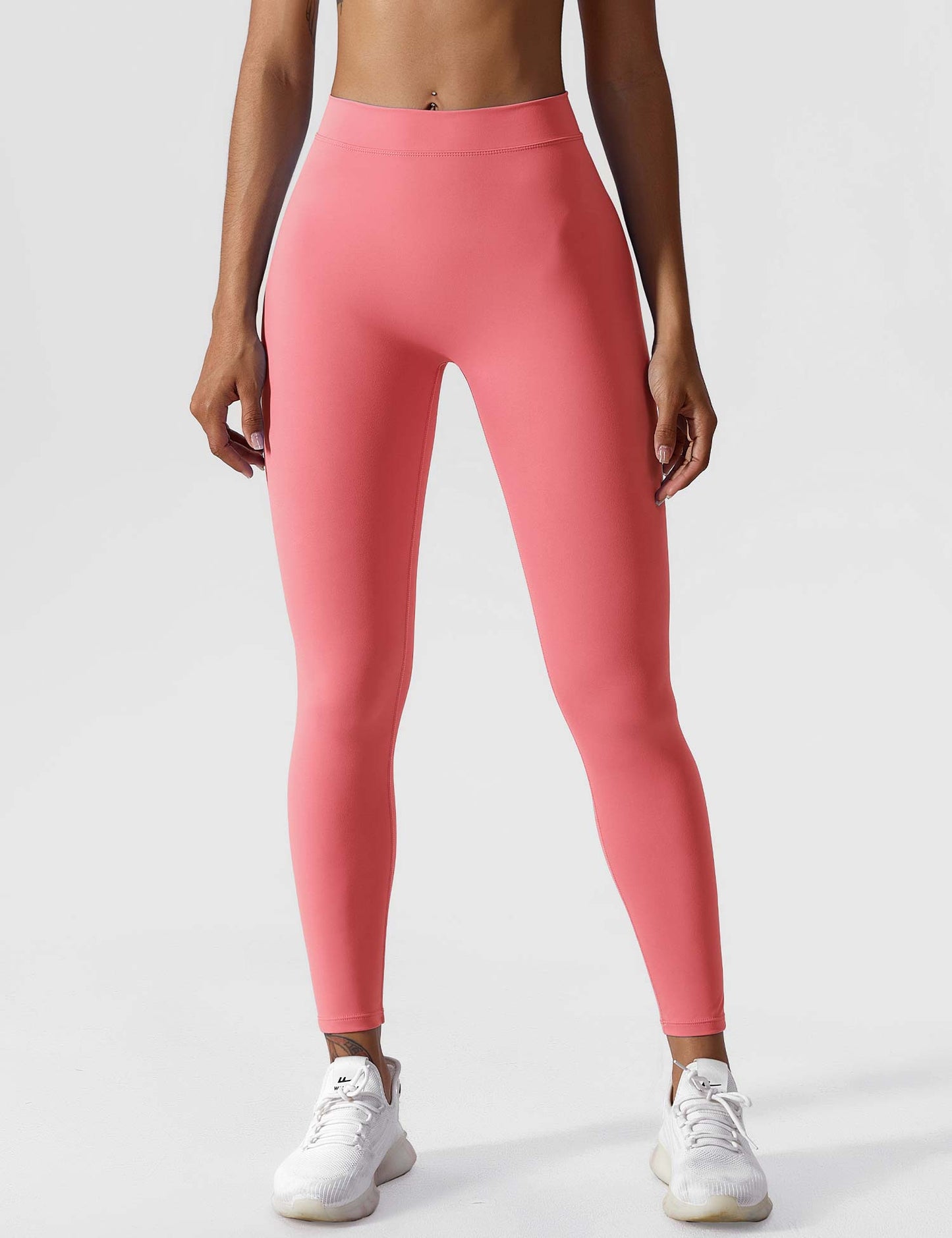 Damen Leggings Nahtlos Stretch Scrunch
