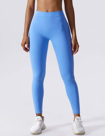 Damen Leggings Nahtlos Stretch Scrunch