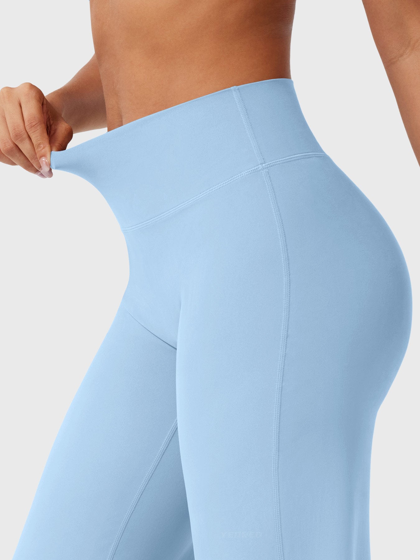 Damen Sommerhose Hohe Taille Slim Fit