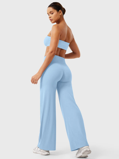 Damen Sommerhose Hohe Taille Slim Fit