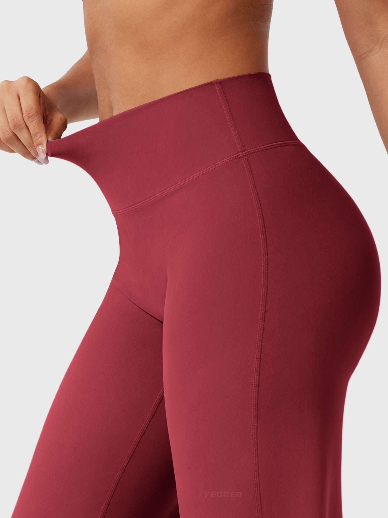 Damen Sommerhose Hohe Taille Slim Fit