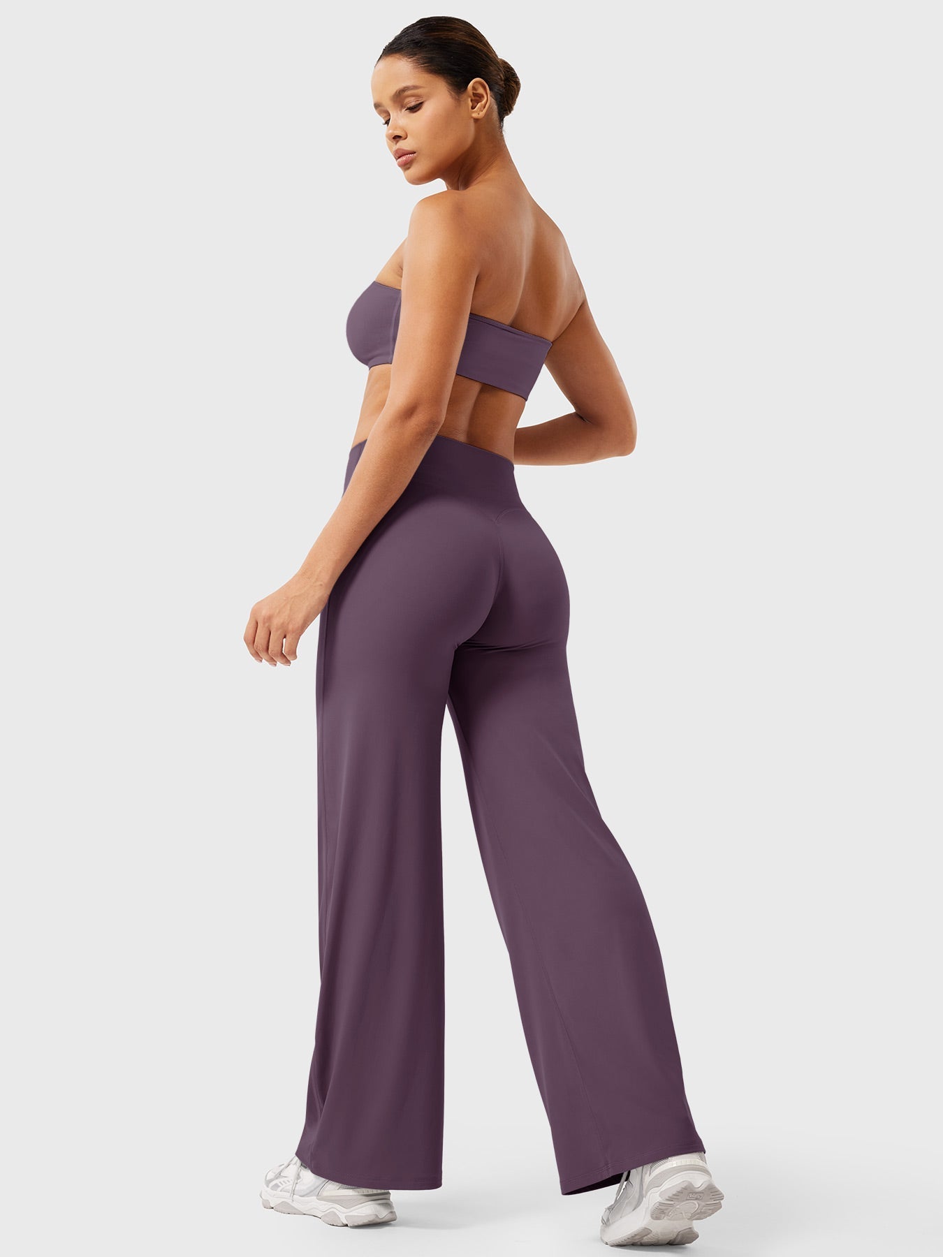Damen Sommerhose Hohe Taille Slim Fit