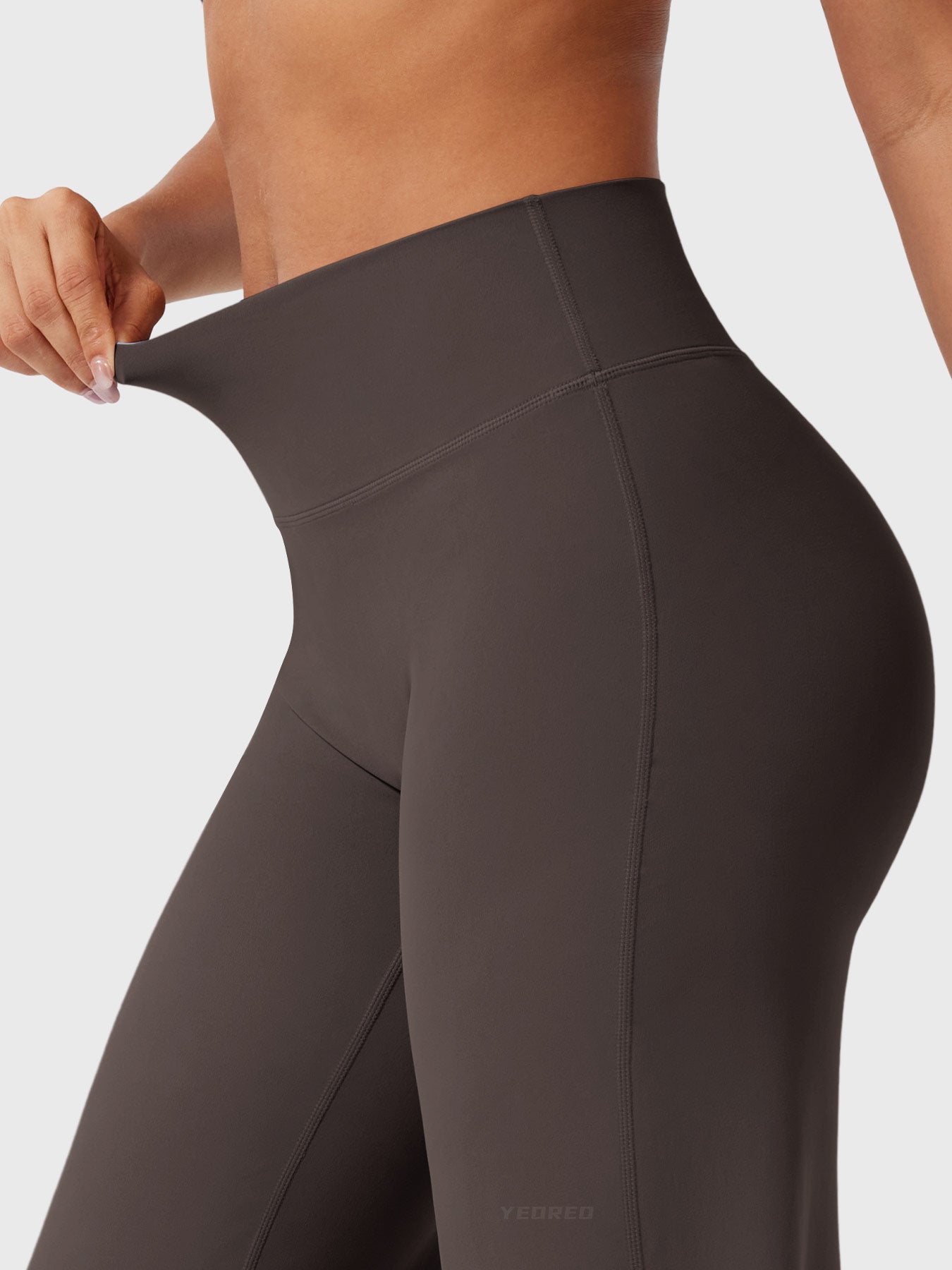 Damen Sommerhose Hohe Taille Slim Fit