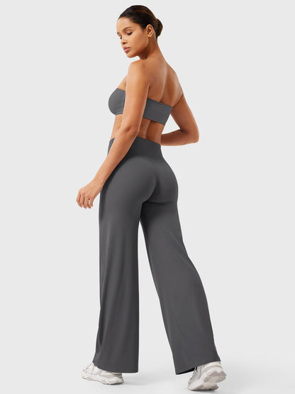Damen Sommerhose Hohe Taille Slim Fit