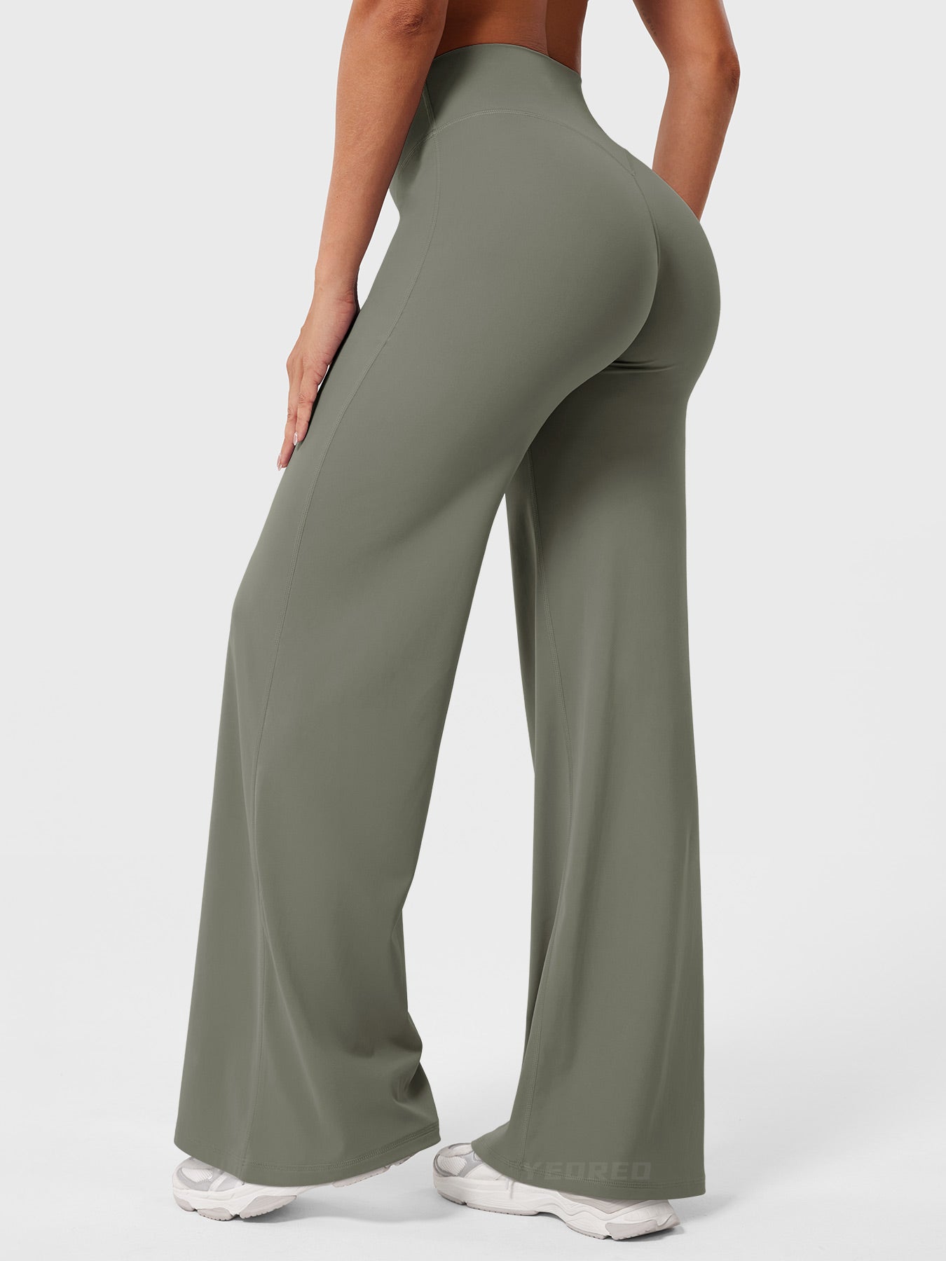 Damen Sommerhose Hohe Taille Slim Fit