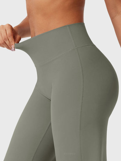 Damen Sommerhose Hohe Taille Slim Fit