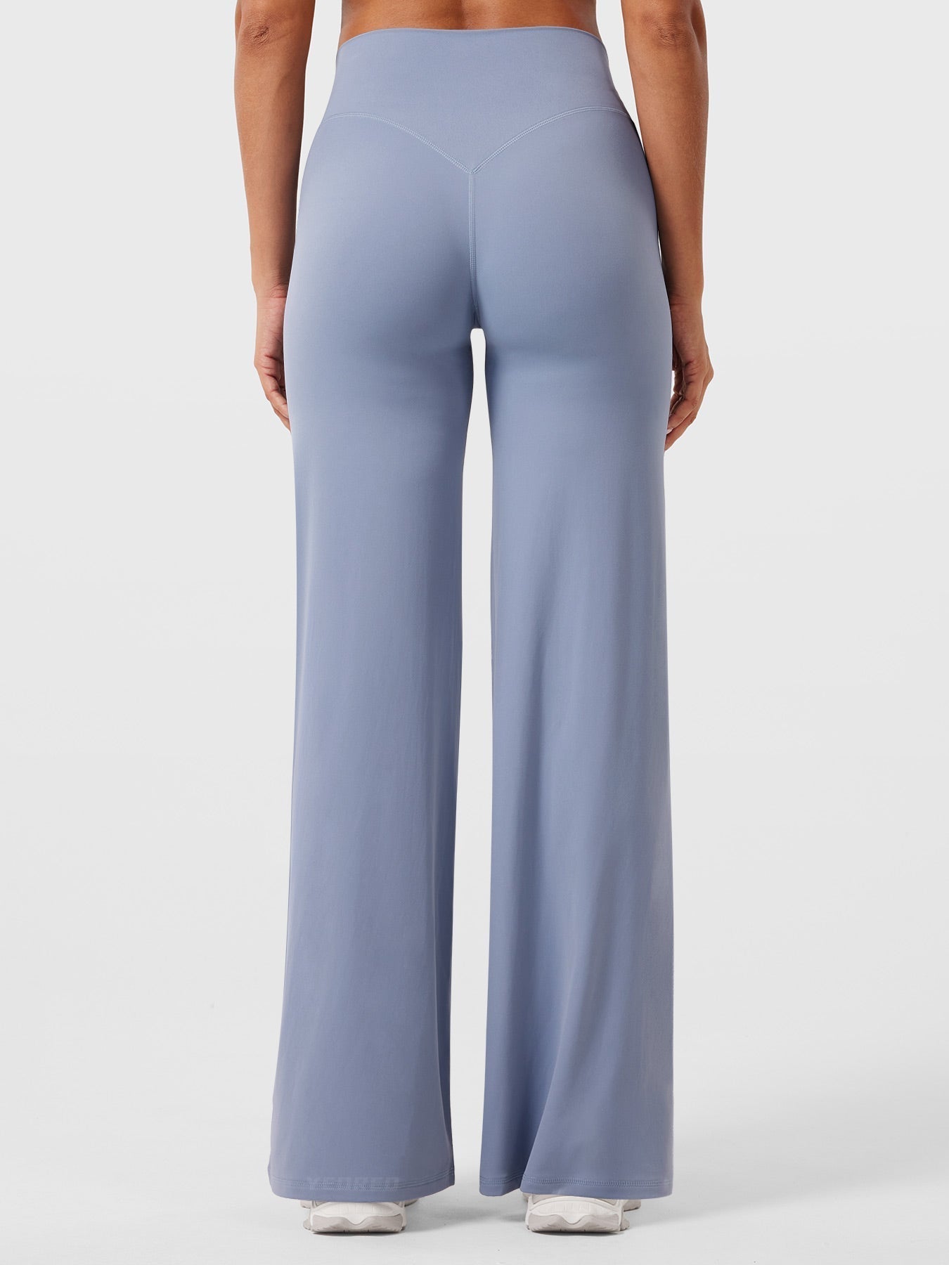 Damen Sommerhose Hohe Taille Slim Fit