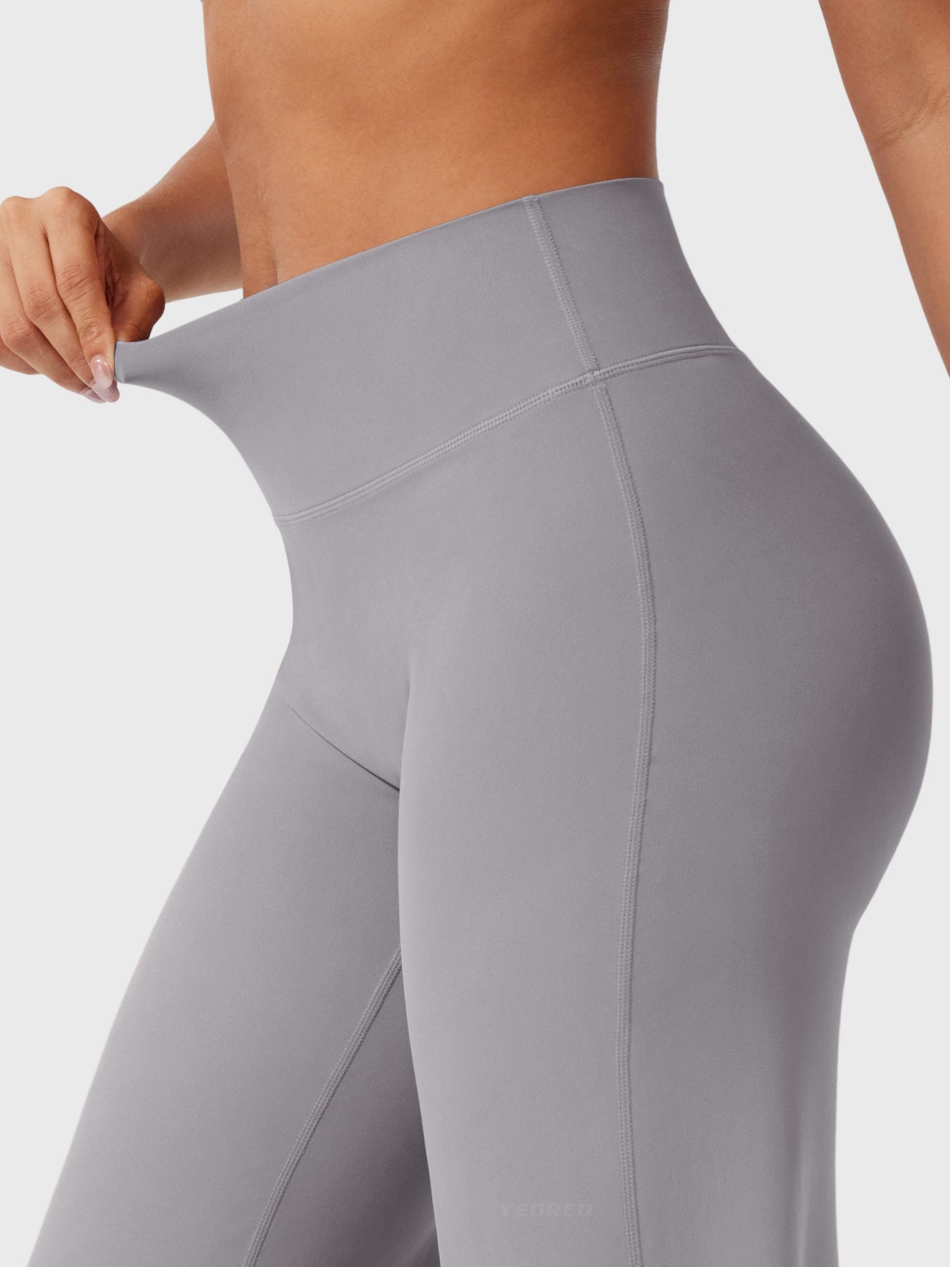 Damen Sommerhose Hohe Taille Slim Fit