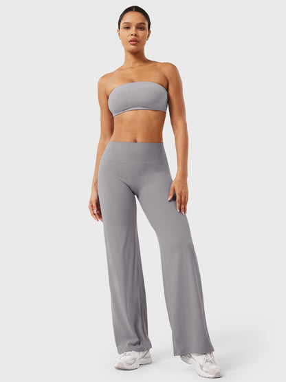 Damen Sommerhose Hohe Taille Slim Fit