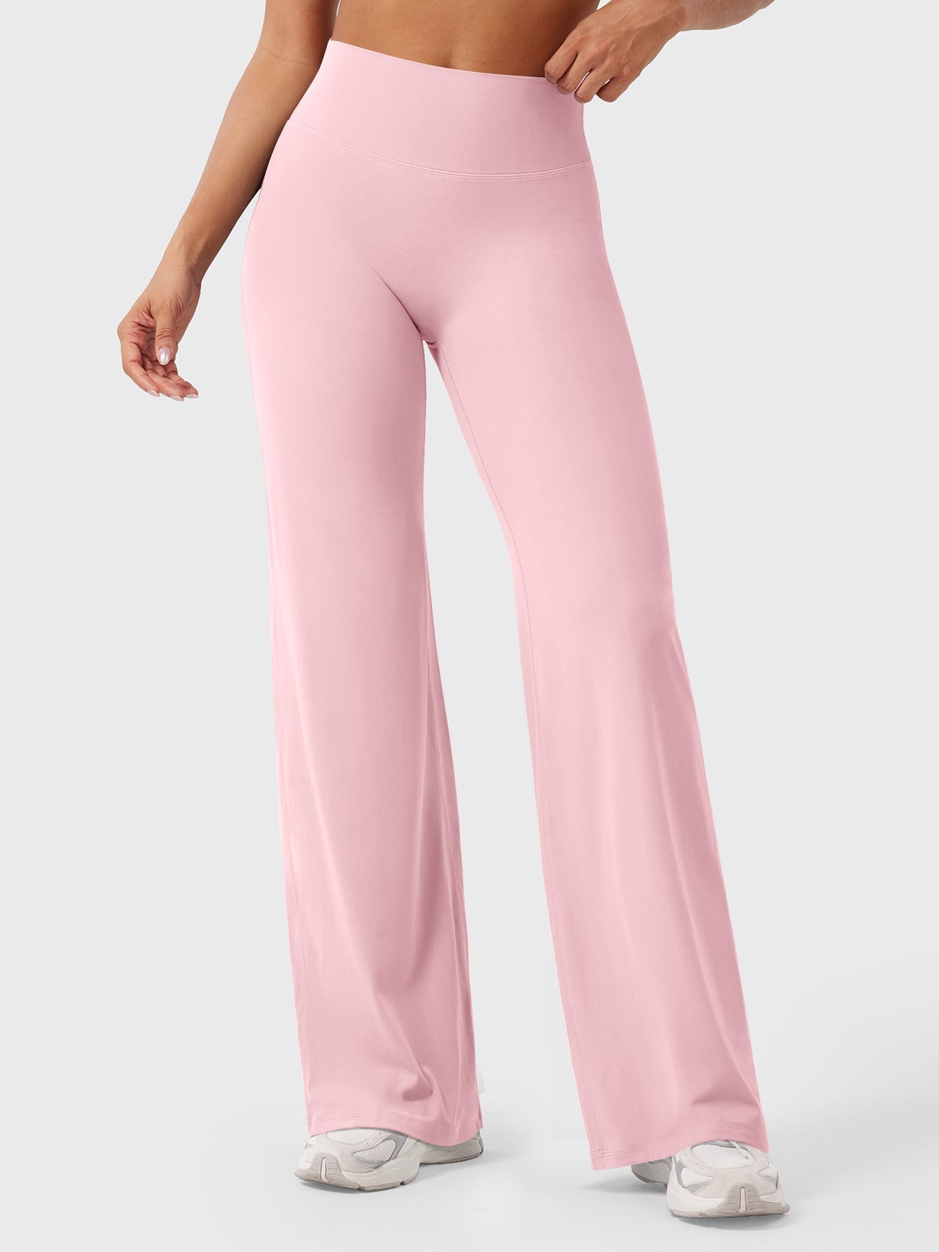 Damen Sommerhose Hohe Taille Slim Fit