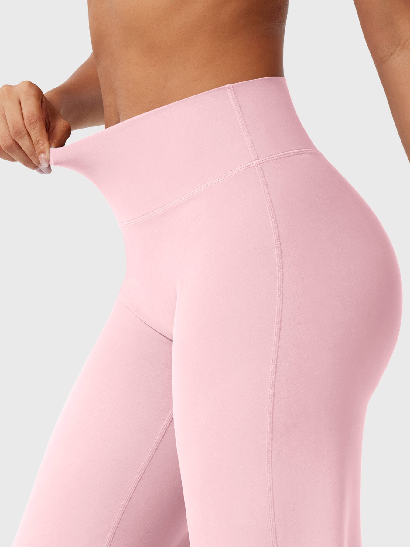 Damen Sommerhose Hohe Taille Slim Fit
