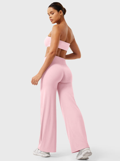 Damen Sommerhose Hohe Taille Slim Fit