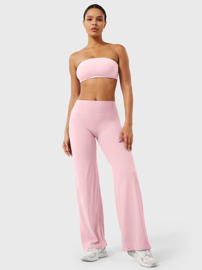 Damen Sommerhose Hohe Taille Slim Fit