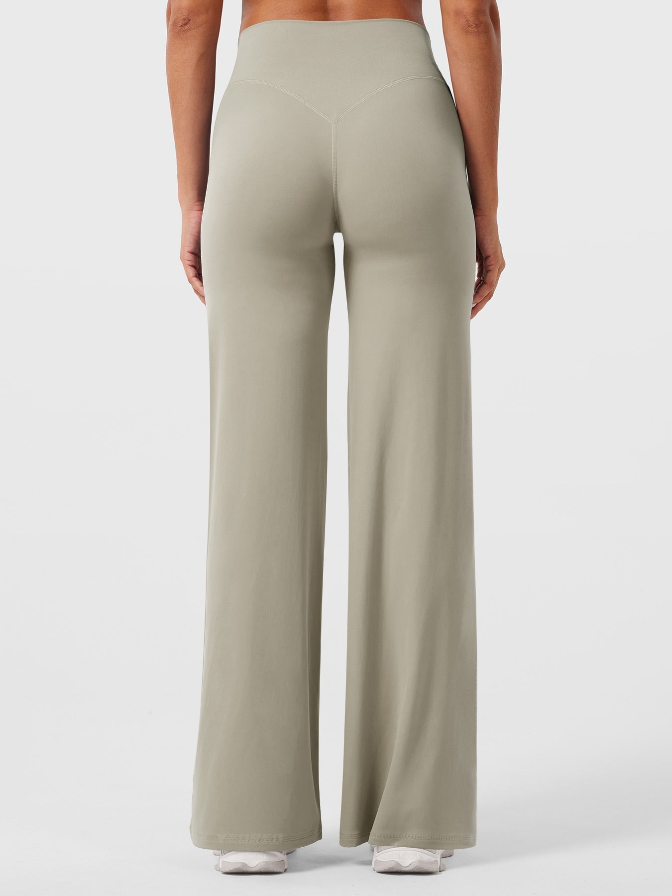 Damen Sommerhose Hohe Taille Slim Fit