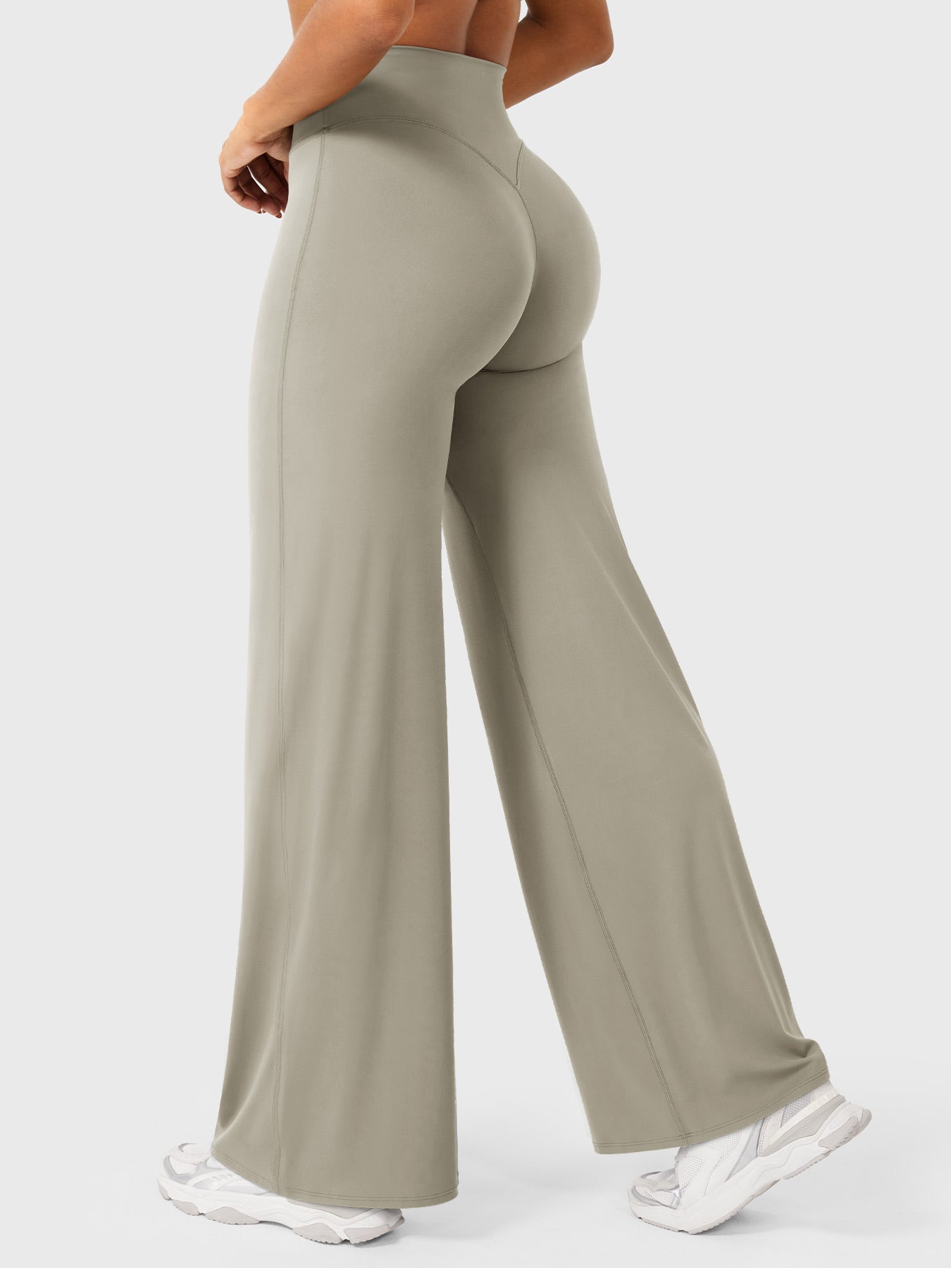 Damen Sommerhose Hohe Taille Slim Fit