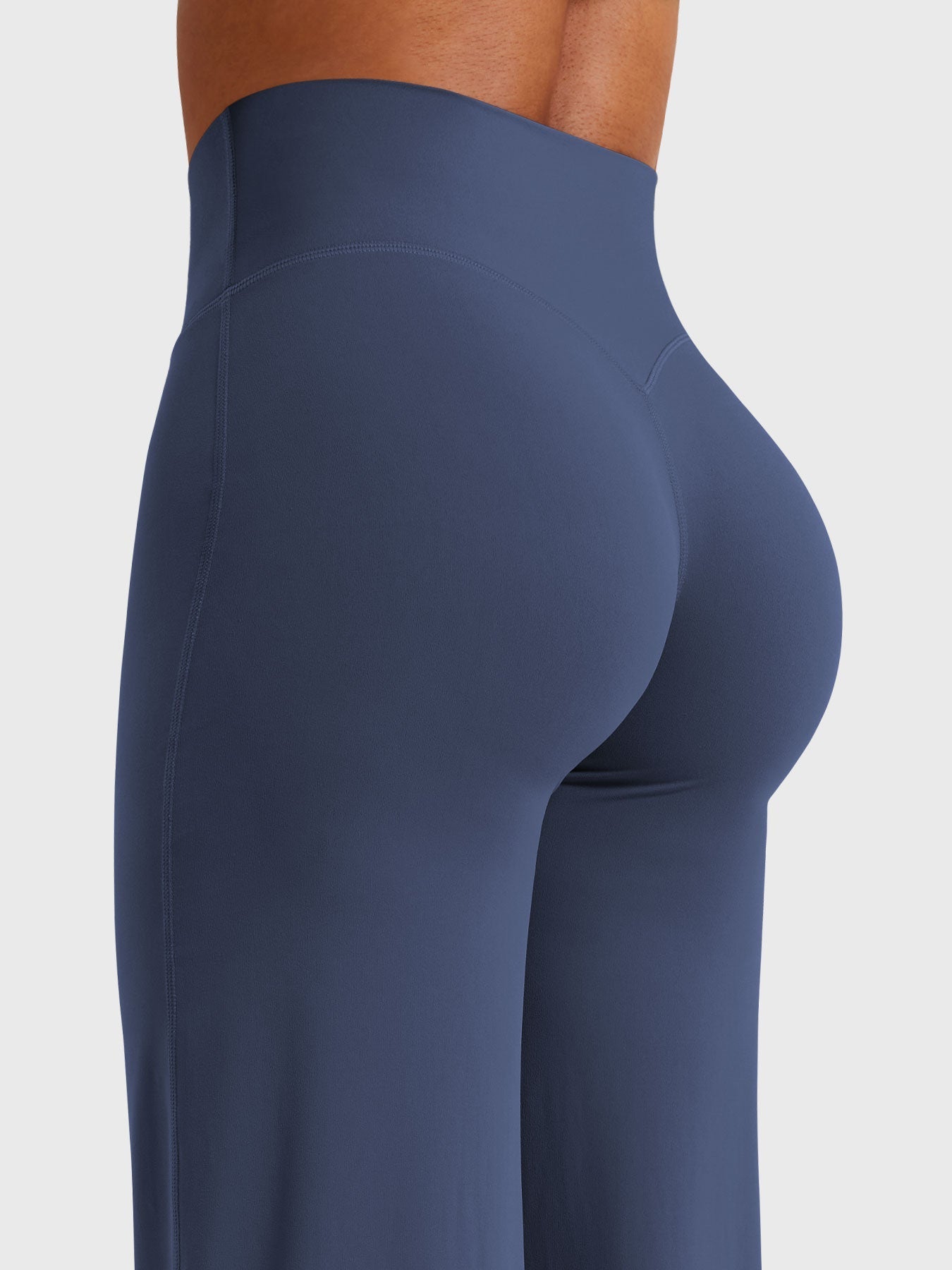 Damen Sommerhose Hohe Taille Slim Fit