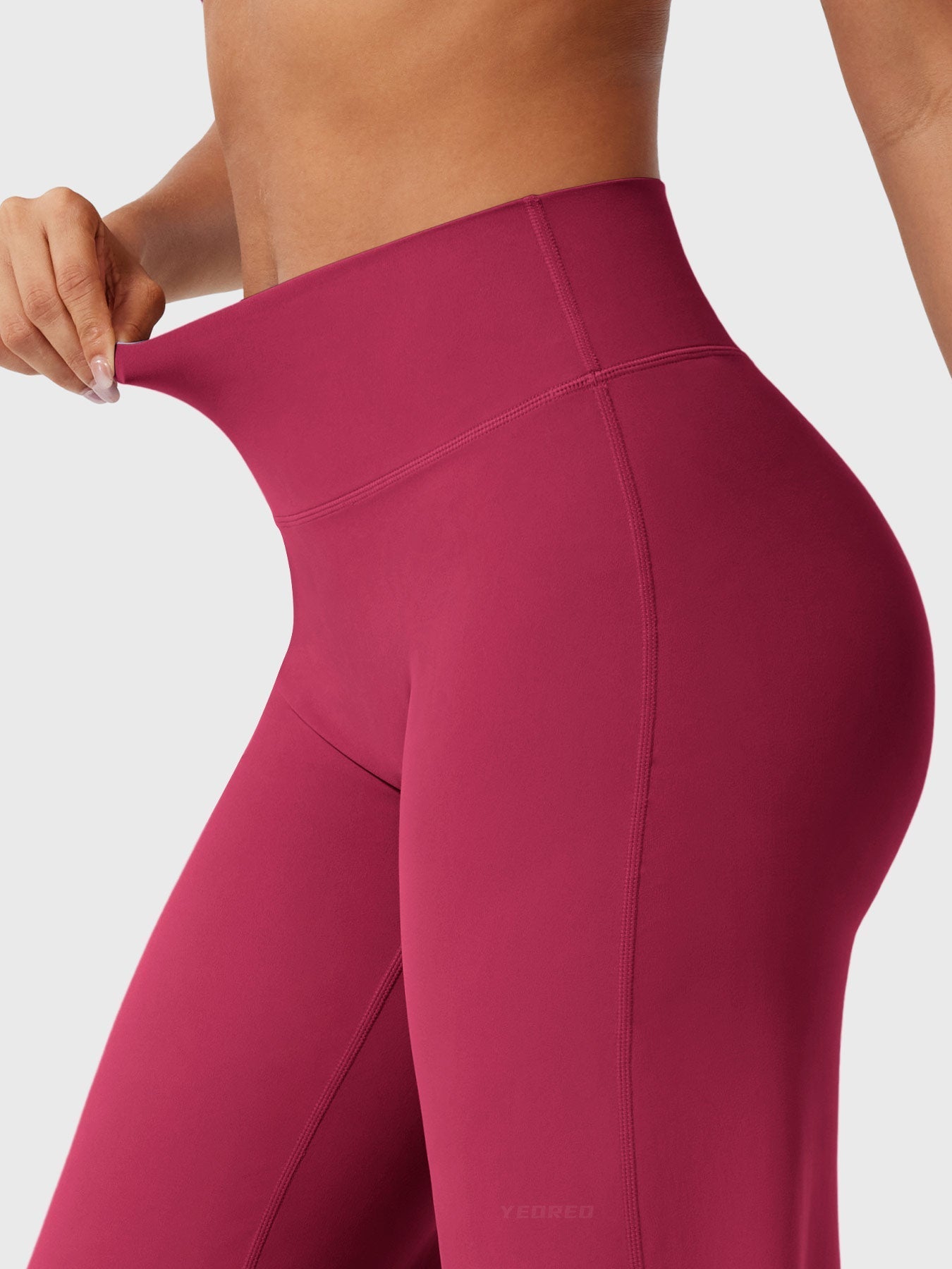 Damen Sommerhose Hohe Taille Slim Fit