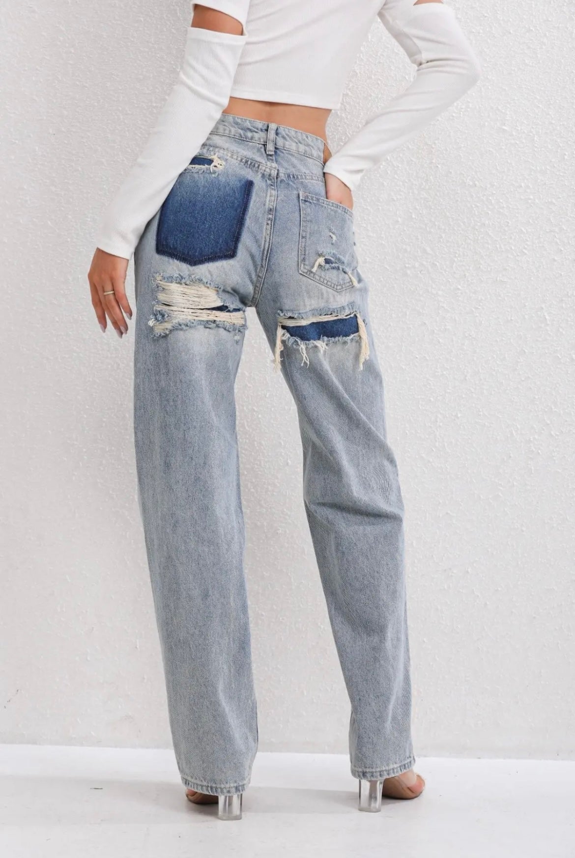 Damen Jeans Statement Modell