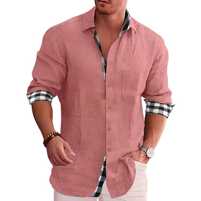 Herren Slim-Fit Hemd Modern