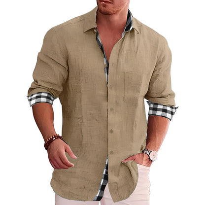 Herren Slim-Fit Hemd Modern