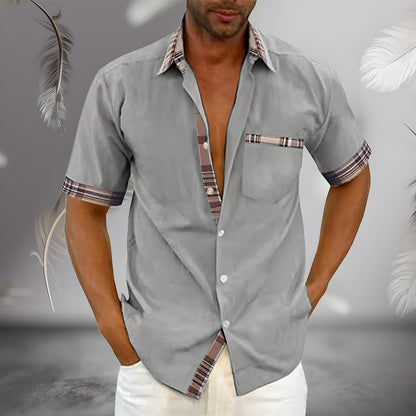 Herren Freizeithemd Leicht Modern Stylisch - Norvielle