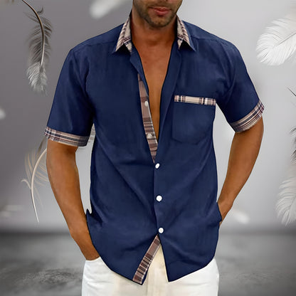Herren Freizeithemd Leicht Modern Stylisch