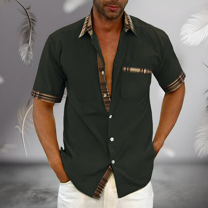 Herren Freizeithemd Leicht Modern Stylisch